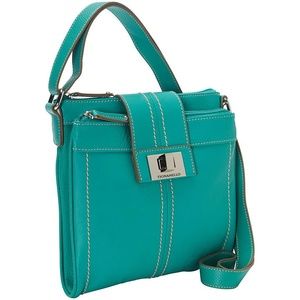 Tignanello  turquoise purse